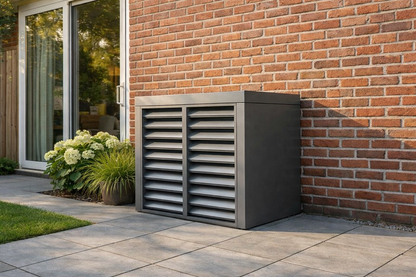 Warmtepomp omkasting gevel model